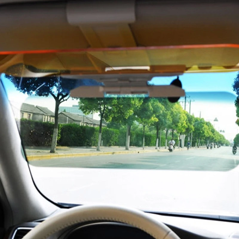 Car Anti-Glare Goggle Car Day Night-Vision Driving Mirror Anti-UV Sun Visors