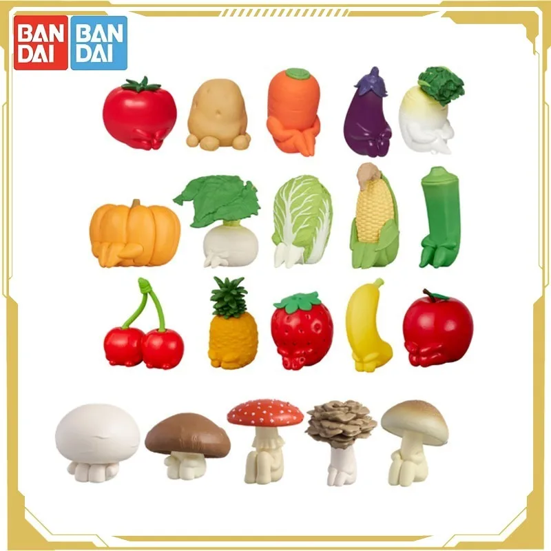 

Bandai оригинальные Gashapon The Waiting фрукты миниатюрные украшения ананас клубника фигурки игрушки для мальчиков и девочек детский подарок