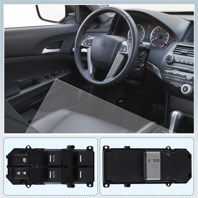 

A20K-Car Left Front Power Window Control Switch Window Glass Lifter Button 35750-TA0-A31 For Honda Accord 2008-2012