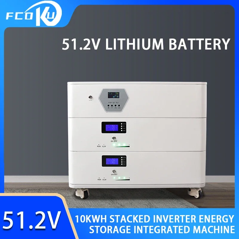 

New 51.2v household energy storage battery, photovoltaic power generation system and inverter energy storage integrated machine