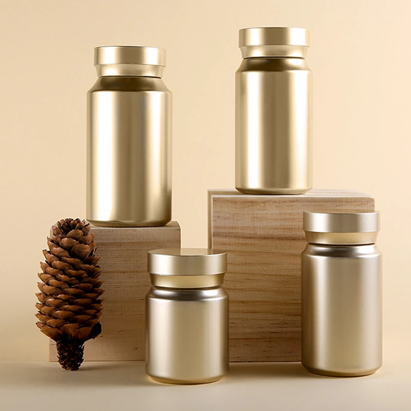 Sample Tablet Packaging Bottle Container Pill Packer Plastic Jars Capsule Bottles With Lid For Pill Food Candy