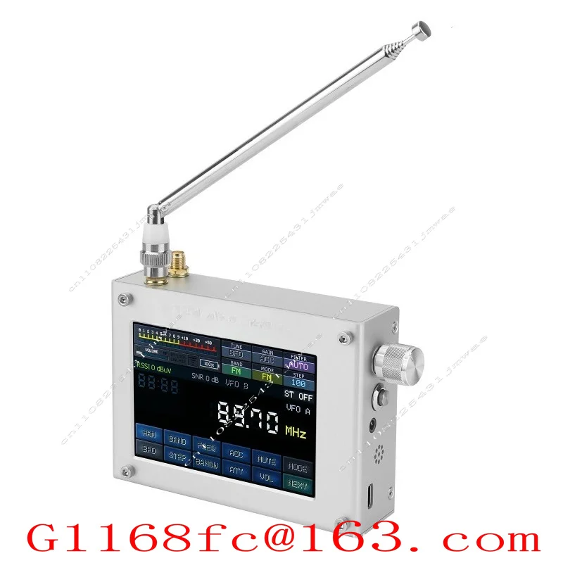 Professional 4-inch Large Screen 4.21 Latest Version Full Band Radio Receiver