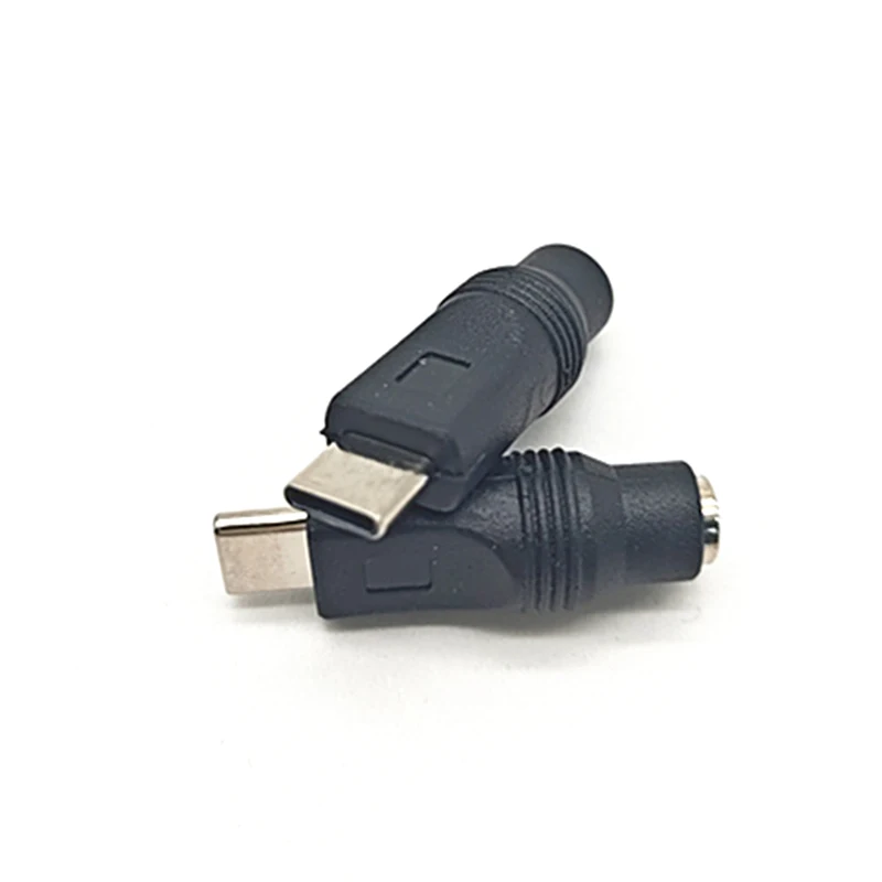 DC Power Adapter Converter Type-C USB Male to 5.5x2.1mm Female Jack Connector for Laptop Notebook Computer PC