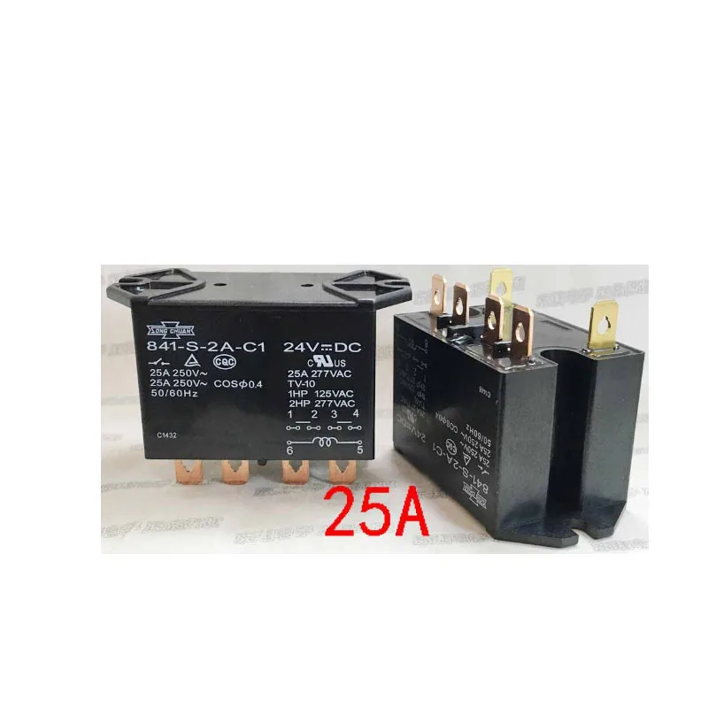 HOT NEW 841-S-2A-C1 841 S 2A C1 24VDC 25A relay