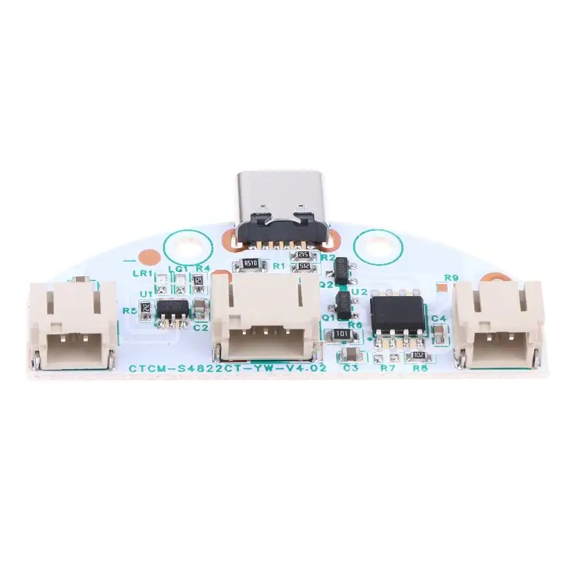 *5Pcs Type-C LED Charging Touch 3-Gear Stepless Dimming Control Board Welding-Free PH2.0 Ports For DC3.7V 5V Strip Lamp Plate