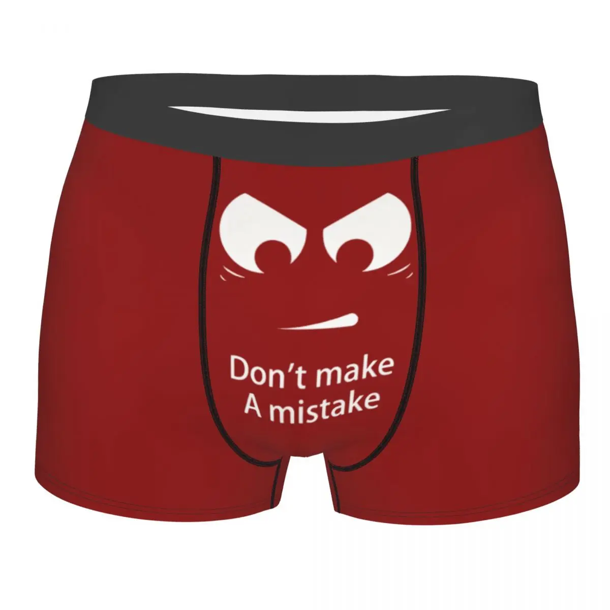 

Забавное нижнее белье с мультяшным лицом на заказ, мужские дышащие трусы-боксеры, шорты, мягкие трусы для Homme