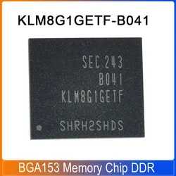 1-5PCS KLM8G1GETF-B041 BGA153 KLM8G1GETF G1GET FKLM B041 8G EMMC 5.1 BGA153 eMMC Memory Chip DDR