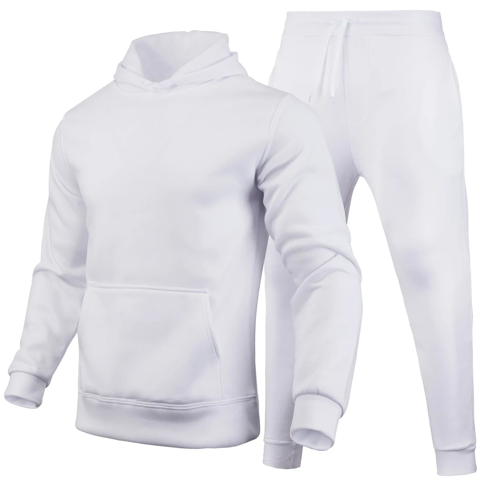 Men's Hooded Sweatshirts and Men Pants Casual Men's Tracksuit Sportswear Autumn Winter Men Suit Men's Clothing Leisure Sets Male