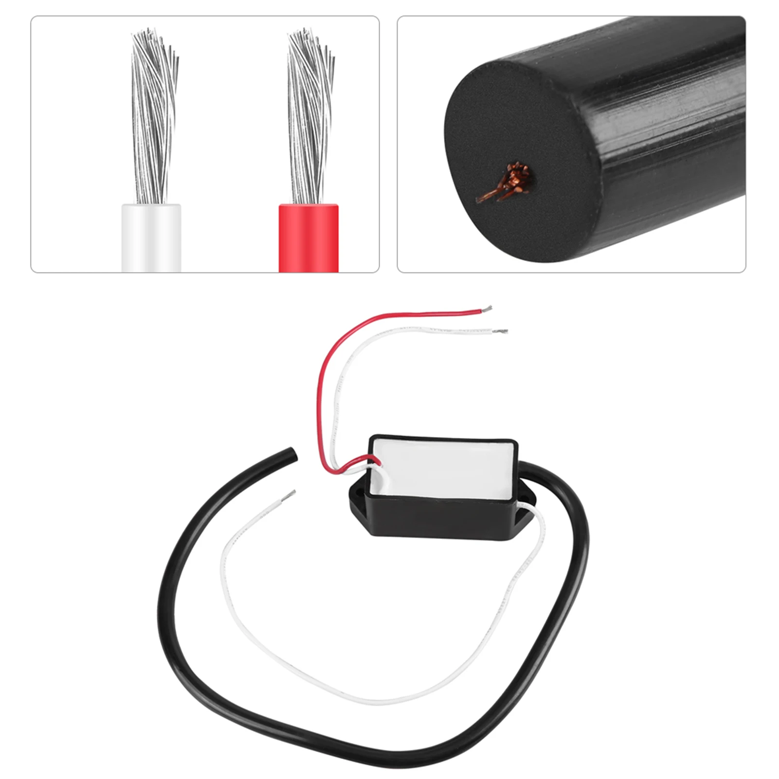 Pulse Coil Module DC3.6V/4.8V/6V/12V High Voltage Pulse Generator DC 3kV-11kV Super Electric Arc Module High Voltage Generator