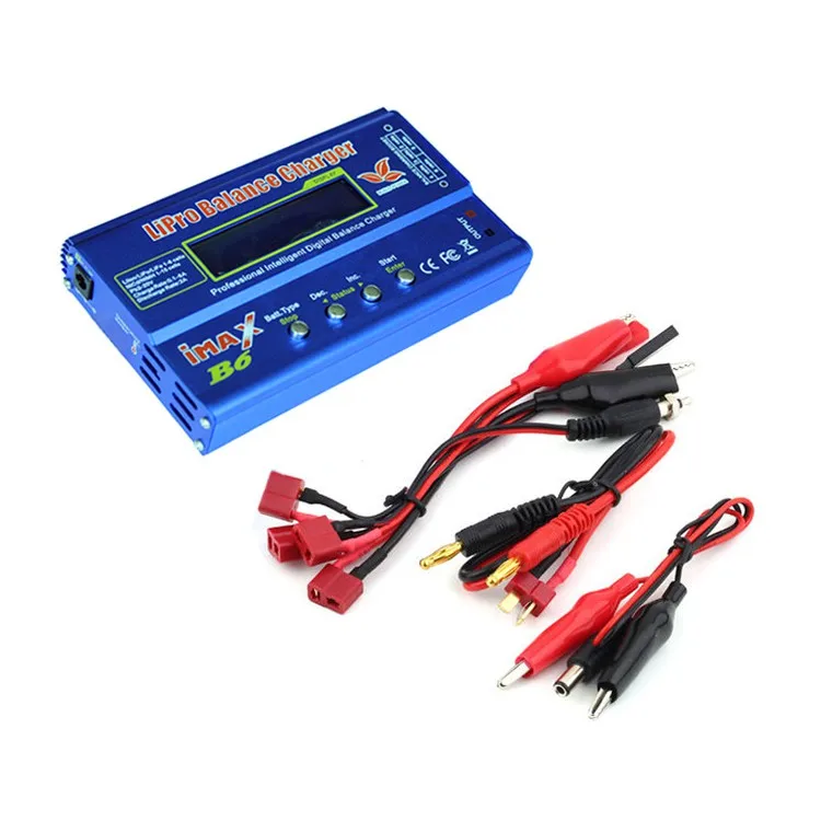 IMAX B6 B6AC 80W Akkuladegerät für Lipo NiMh Li-Ion Ni-Cd Digital RC B6 Lipro Balance Ladegerät Entlader + 12V 5A Adapter – Detail 3