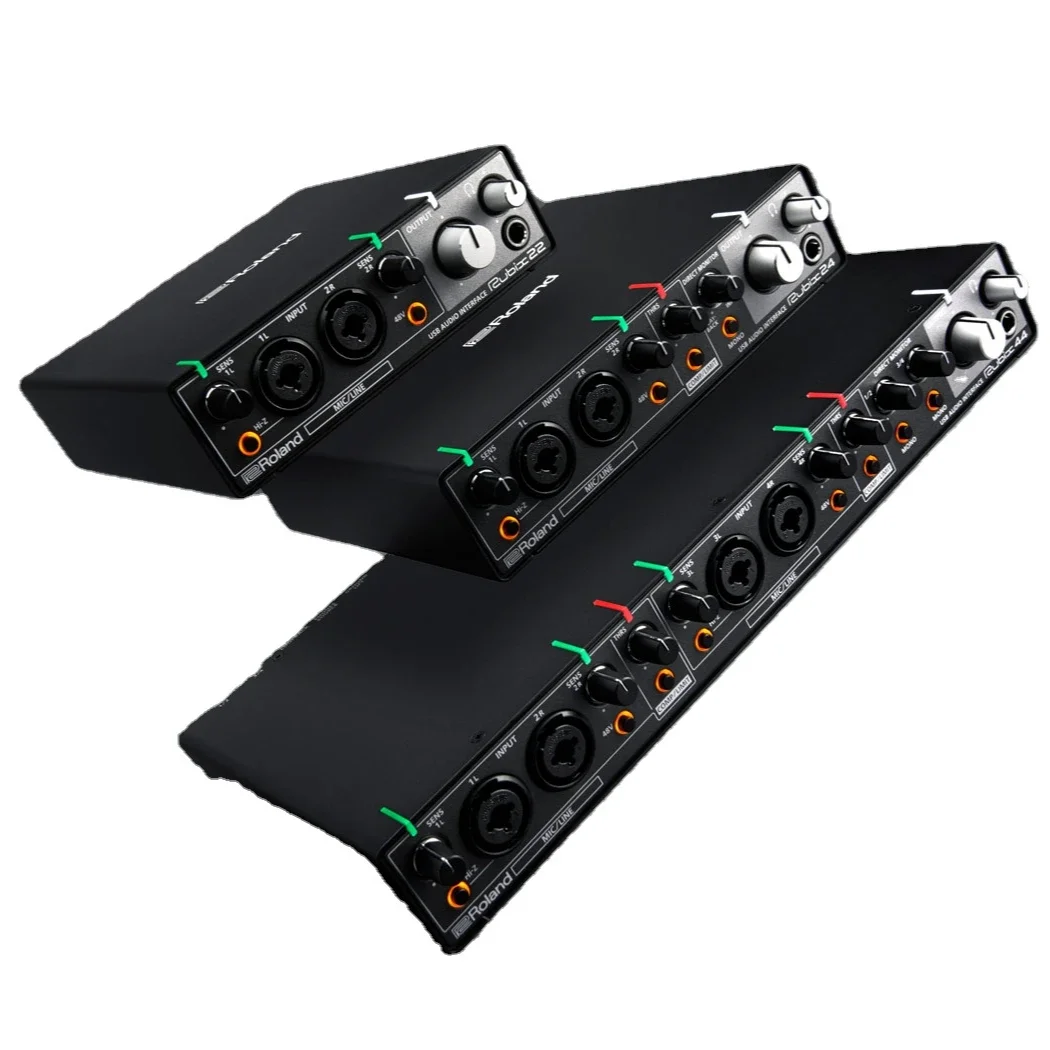 

Roland live sound card professional recording dubbing composition post-production mixing USB audio interface Rubix22