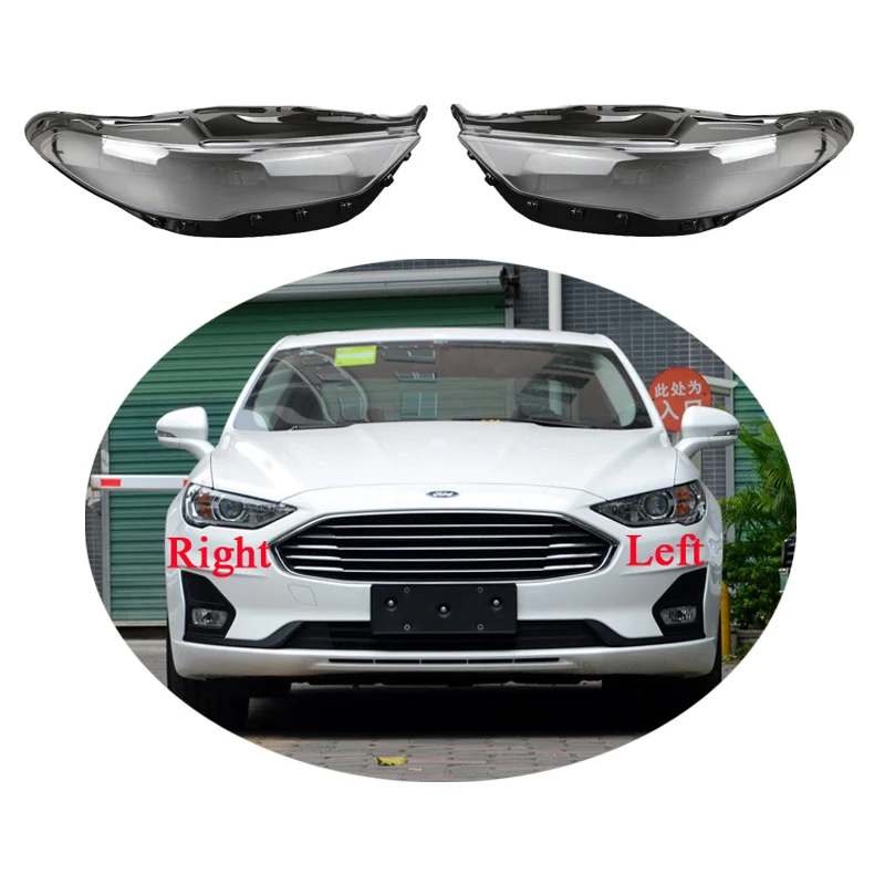 

Car Front Headlight Cover For Ford Mondeo 2017-2020 Auto Headlamp Lampshade Lampcover Head Lamp light glass Lens Shell Caps