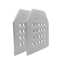 2Pcs Grey