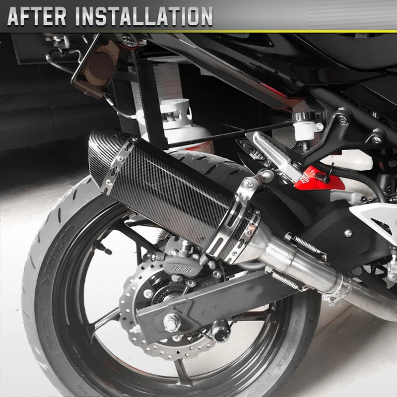 36-51mm Motorcycle Universal Exhaust Pipe Muffler DB Kille For Tmax 500 530 560 AK550 GSX1300R X-ADV750 R3 R1 Z400 Honda CB400 view 4