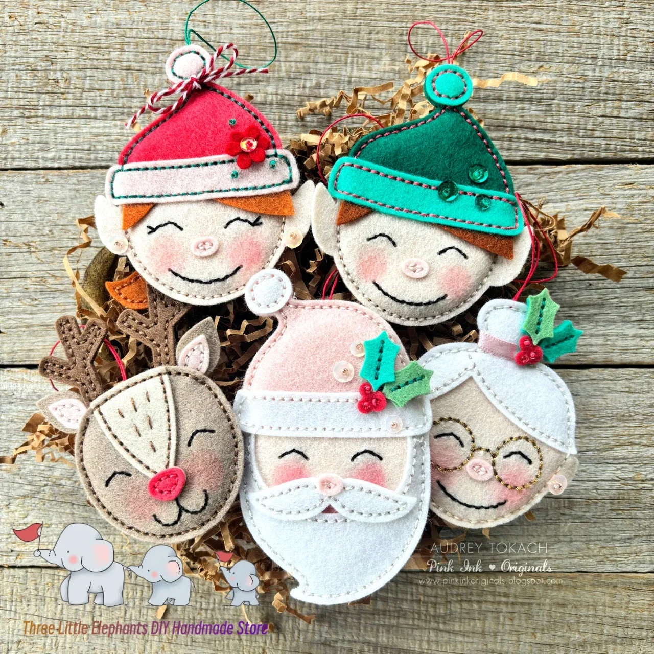

July 2025 Christmas Jolly Elf Santa Claus Sleigh Package Metal Cutting Dies DIY Scrapbook Embossed Paper Album Craft Felt Die