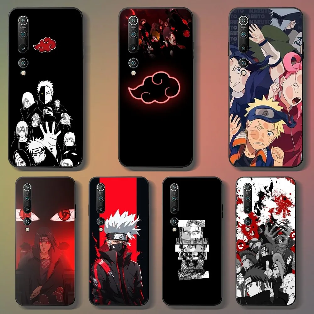 A-Akatsukis-Uchiha-N-Narutos Phone Case For Xiaomi 11 Redmi Note 11 5G 8T 9A 9 10T Note8Pro Note9 12SUltra Black Case