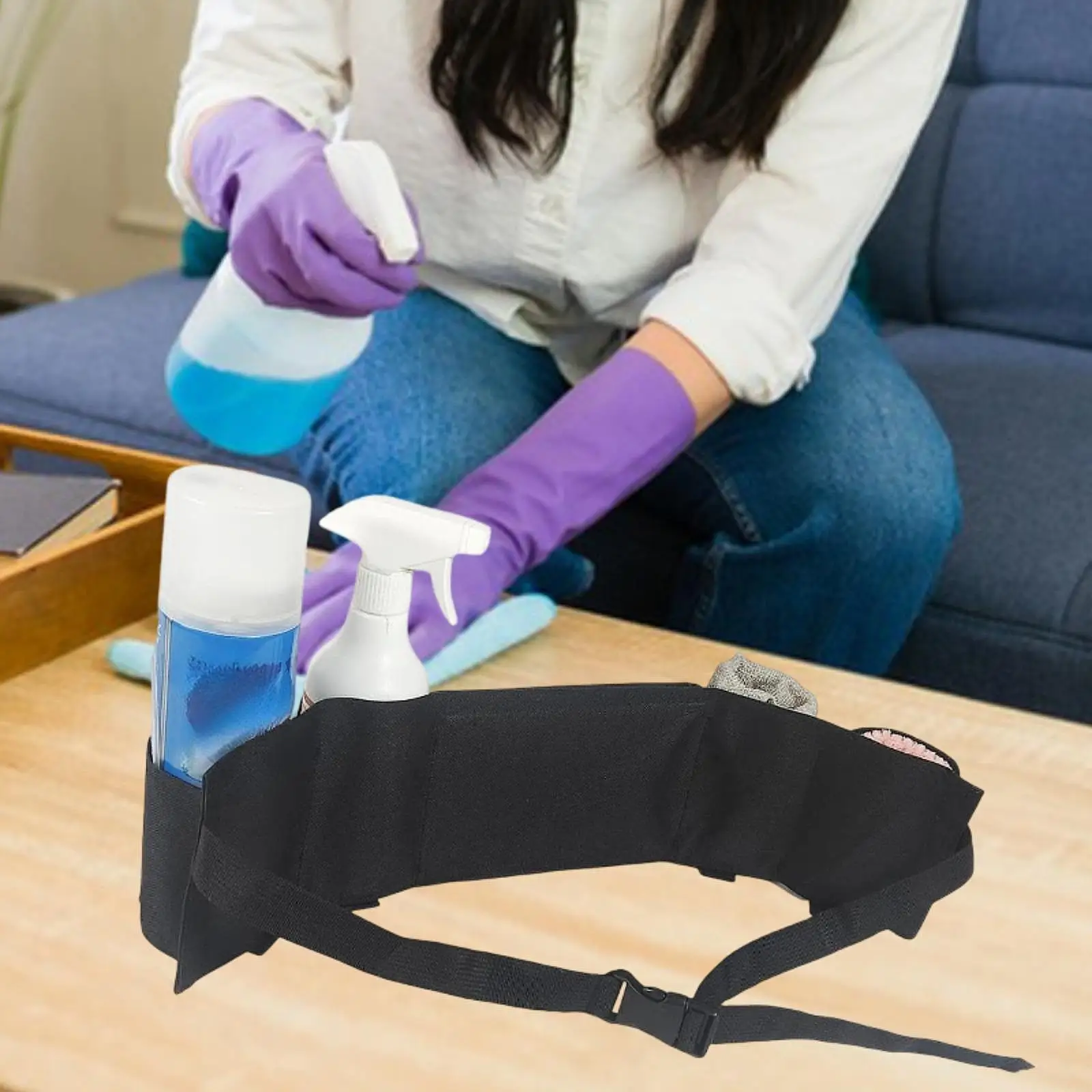 Marsupio per attrezzi Marsupio per infermiera Grembiuli impermeabili multiuso Marsupio Porta cintura per attrezzi di manutenzione Barbiere Giardinaggio