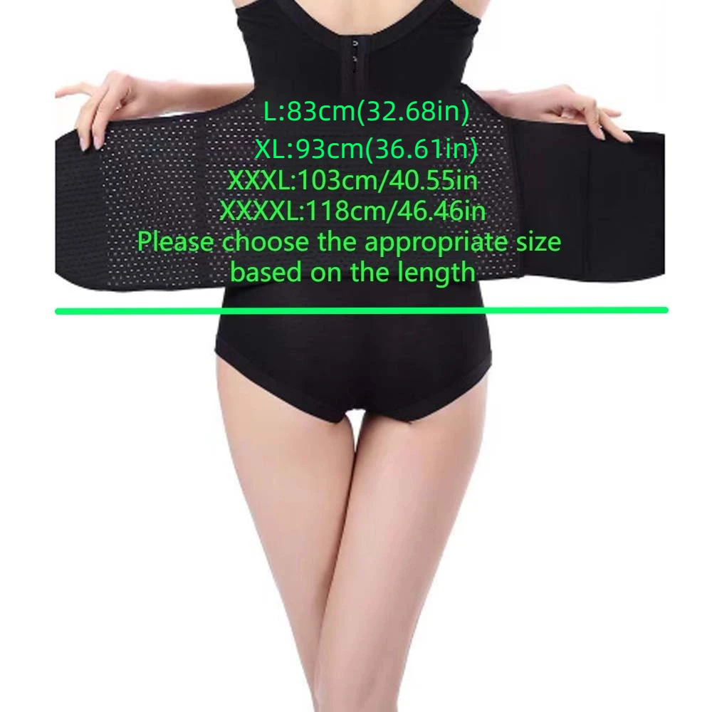 Banda de força confortável barriga banda cartilagem respirável cinto abdominal elástico seda dobrável shapewear roupas esporte