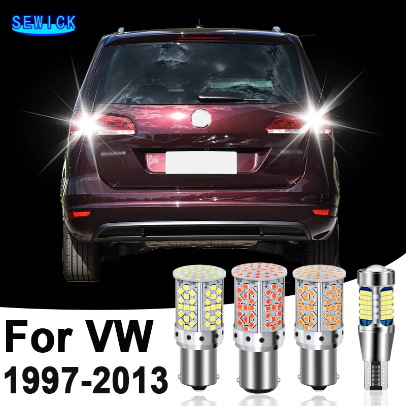 Reverse Light 2pcs LED Backup Bulb Accessories For VW Volkswagen Golf 3 4 5 mk3 mk4 mk5 Plus 1997-2013 2005 2006 2007 2008 2009