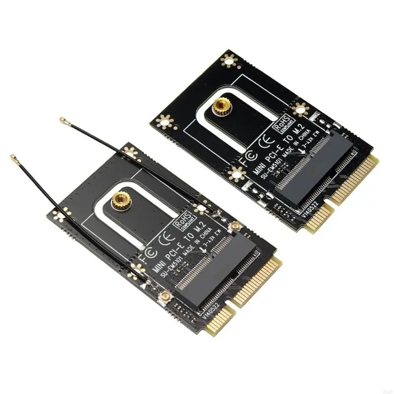 

MXMF MiniPCIe To Nic Adapter Card Notebook Replacement M.2 NGFF Mini PCIe
