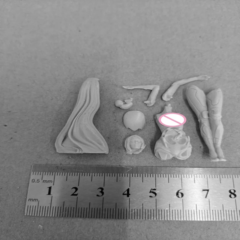 Estatueta de resina em escala 1/24, mãe da vida, faça você mesmo, kit de modelo de montagem, brinquedo de escultura desmontado e sem pintura