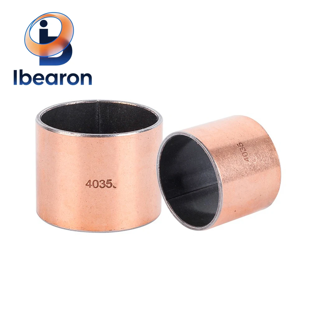 

10PCS SF-1 Oil-Free Self-Lubricating Bushing Copper Composite Bearing (ID 8~20mm) - Wear-Resistant for Industrial & Auto Parts