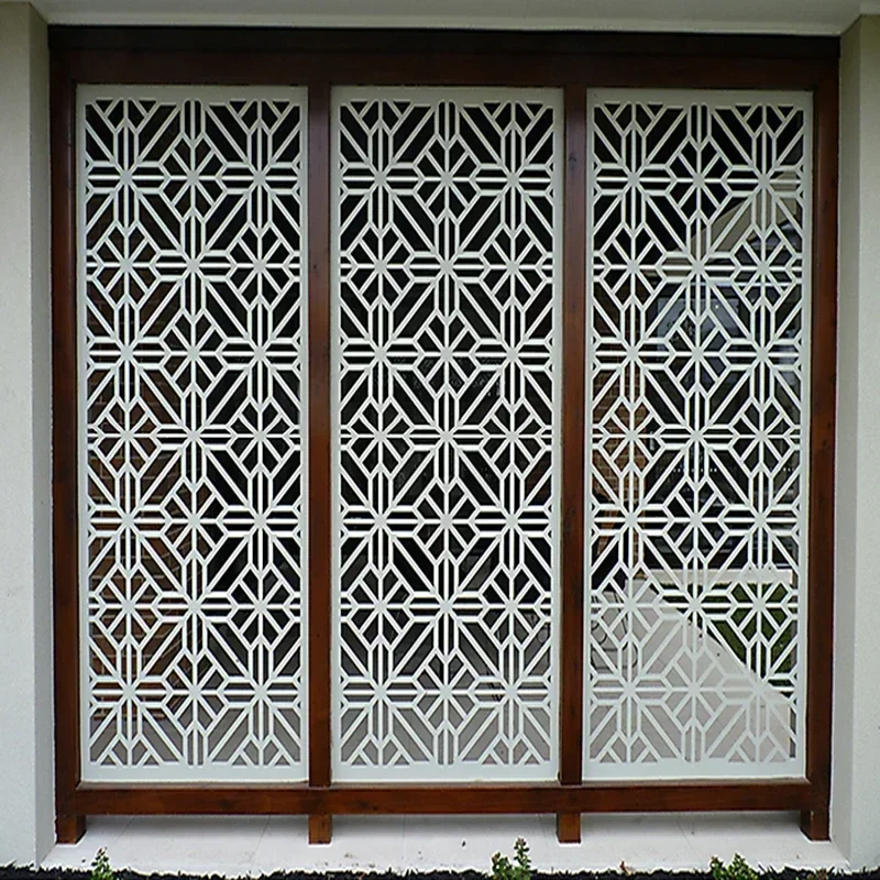 

'Garden arched wrought iron gate uses welded steel wire mesh fence Decorative metal screen, corten steel fence