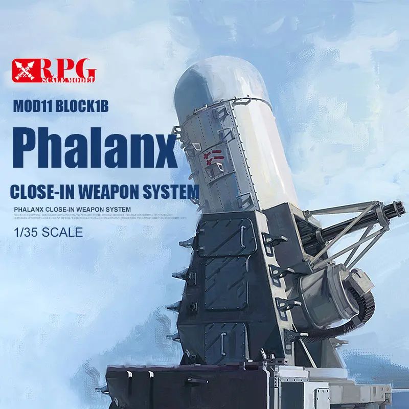 

RPG Assemble Model Kit 35017 U.S. Navy Phalanx Short-Range Defense System Early Production 1/35