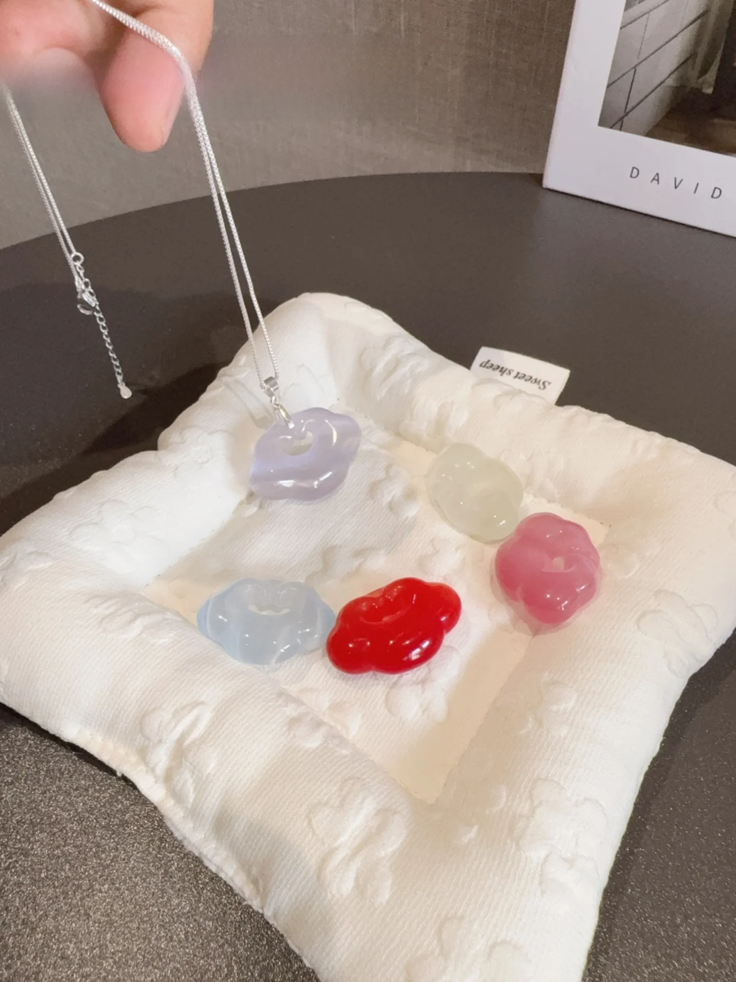 オリジナルデザイン-925-スターリングシルバーネックレス-キャッツアイストーン-ラッキークラウドペンダント-ジュエリー-誕生日プレゼント-ガールフレンドへの贈り物-中国風