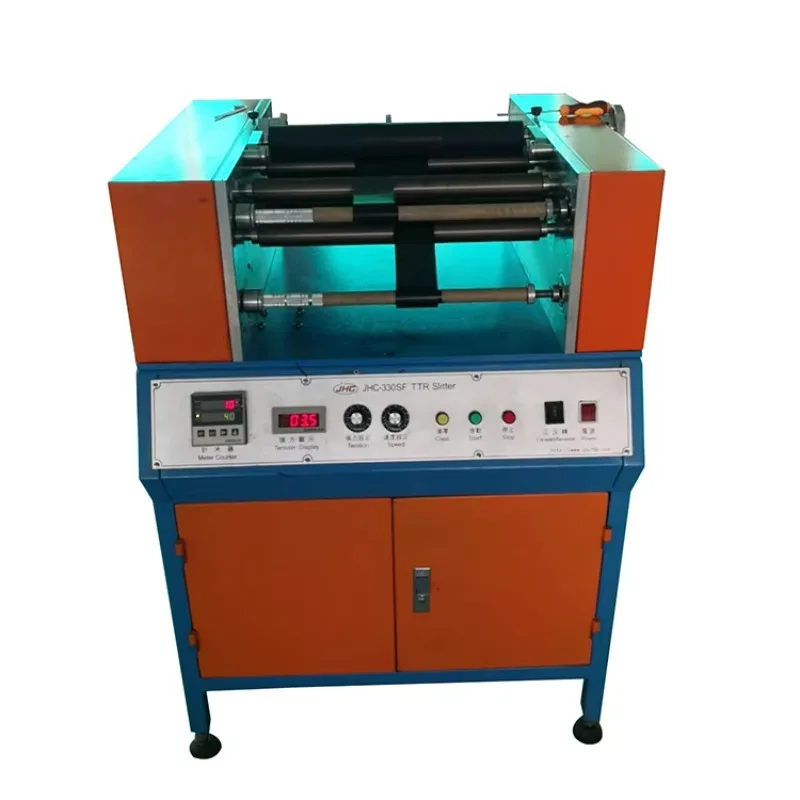 2026 Best Selling Mini Rewinding Thermal Transfer Ribbon Slitter Rewinder Machine