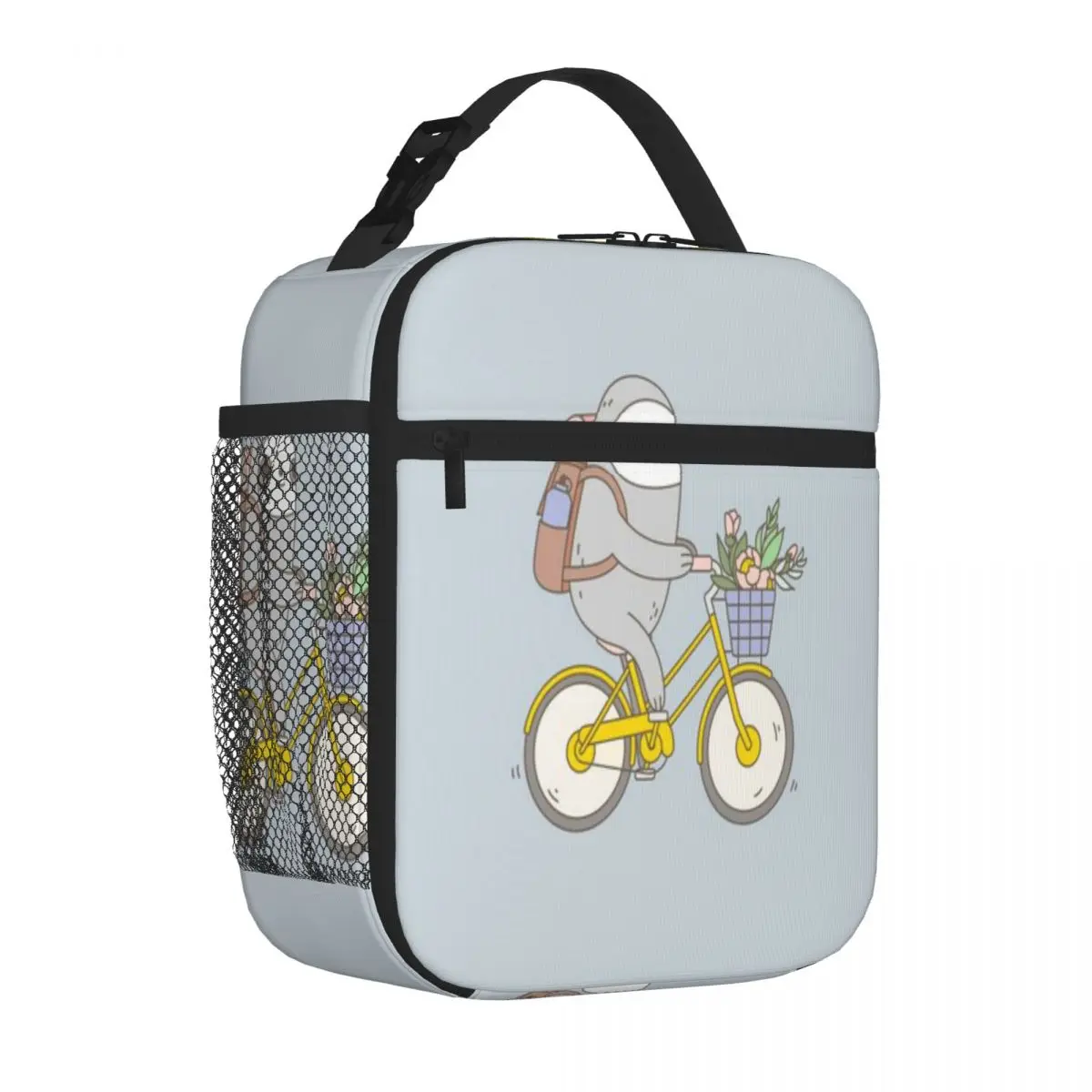 Bestselling Biking Sloth Industrial Style Lunch Carrier Weight Loss Diet Thermal Lunch Bag