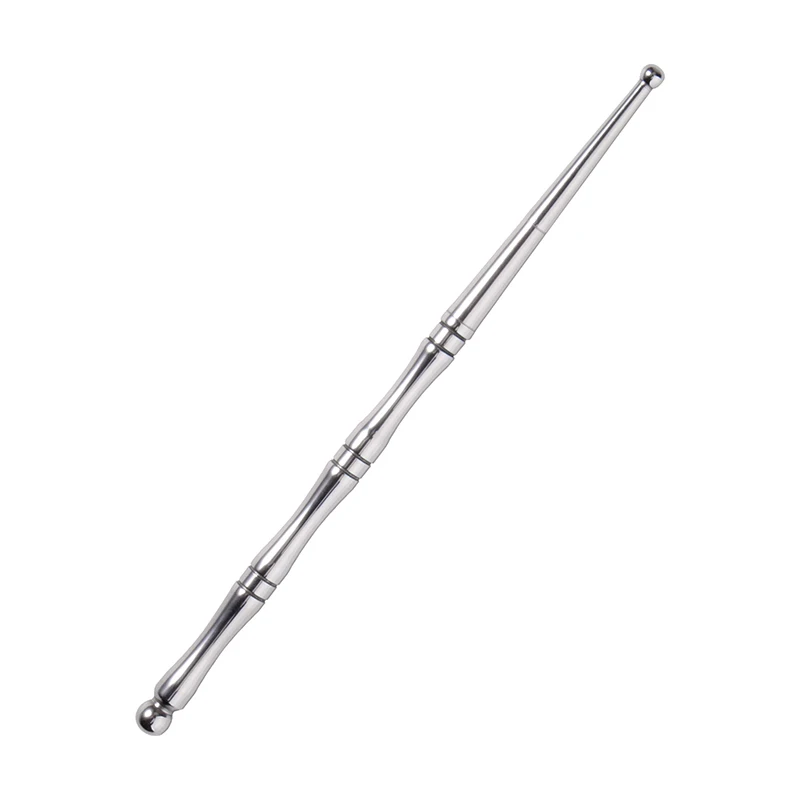 1 قطعة قلم الوخز بالإبر برأس مزدوج أدوات ريفلكسولوجي للوجه من الفولاذ المقاوم للصدأ أداة تدليك نقطة الزناد أداة تدليك الأنسجة العميقة #1