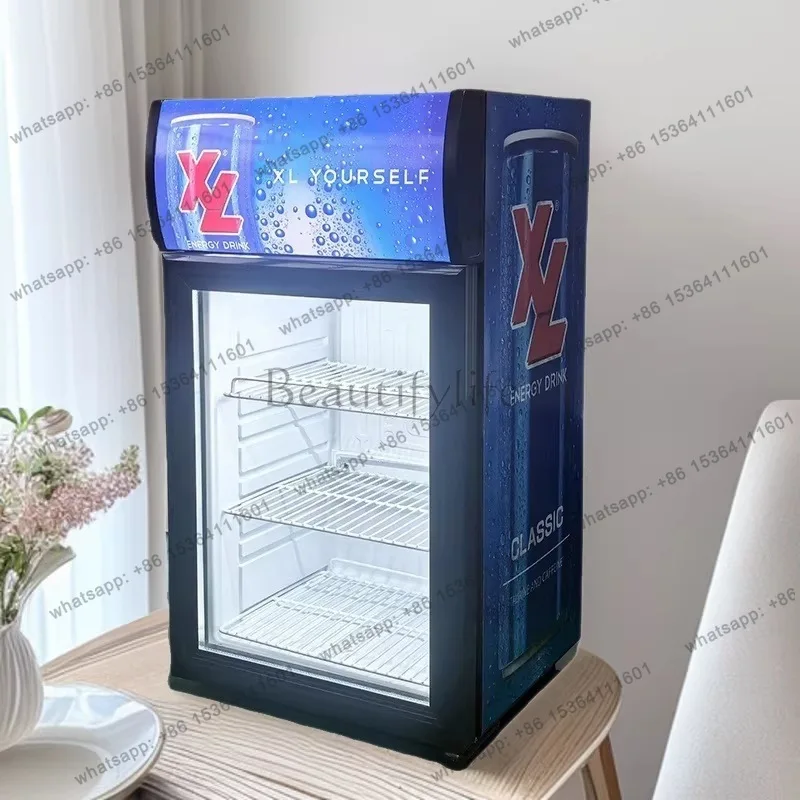 42L Beverage Refrigerator Display Cabinet 0 to 10 Degree Small Bar Refrigerator