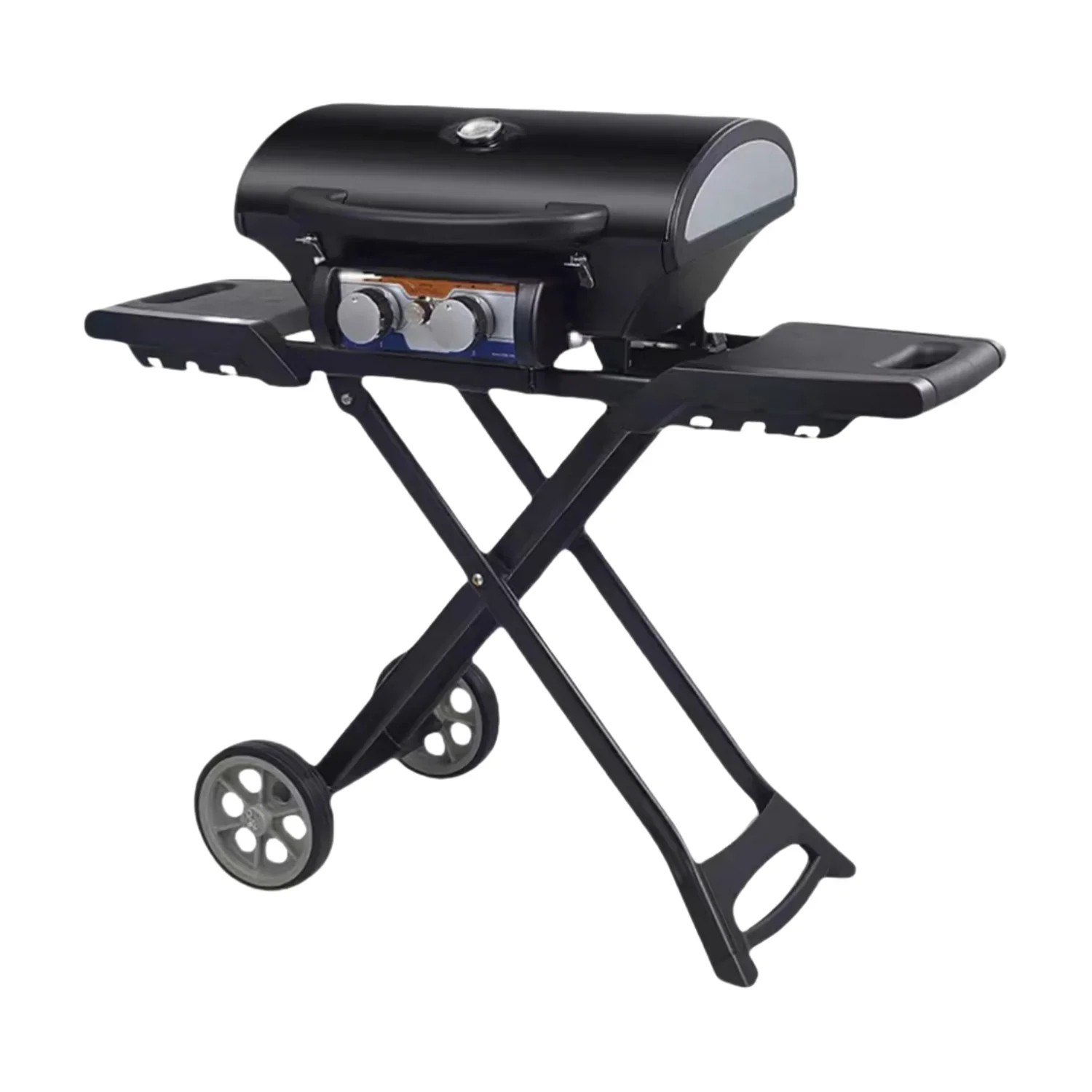 Camping Easy Carry Collapsible Single Stainless Steel BBQ Grill