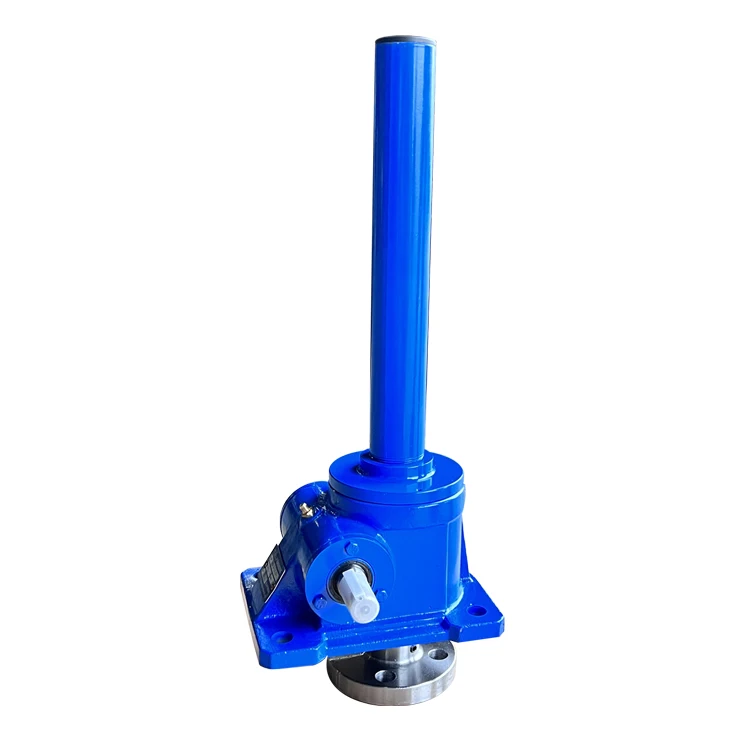SWL2.5T Series Worm Gear Driving Thread Rod Building Adjustable Screw Jack