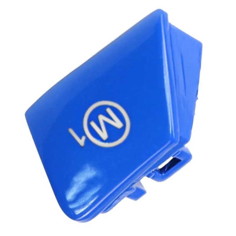 لسيارات BMW M3 F80 F82 ألياف الكربون عجلة القيادة وضع التبديل زر استبدال أجزاء #3