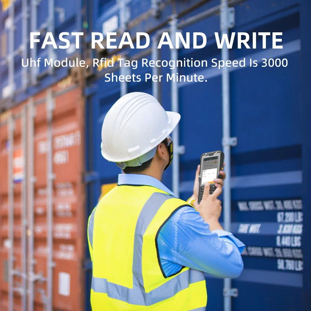 NEW For R50 Industrial Rugged Android Tablet Data Collector Handheld Computer OEM Barcode QR Code Reader NFC RFID 5000mAh