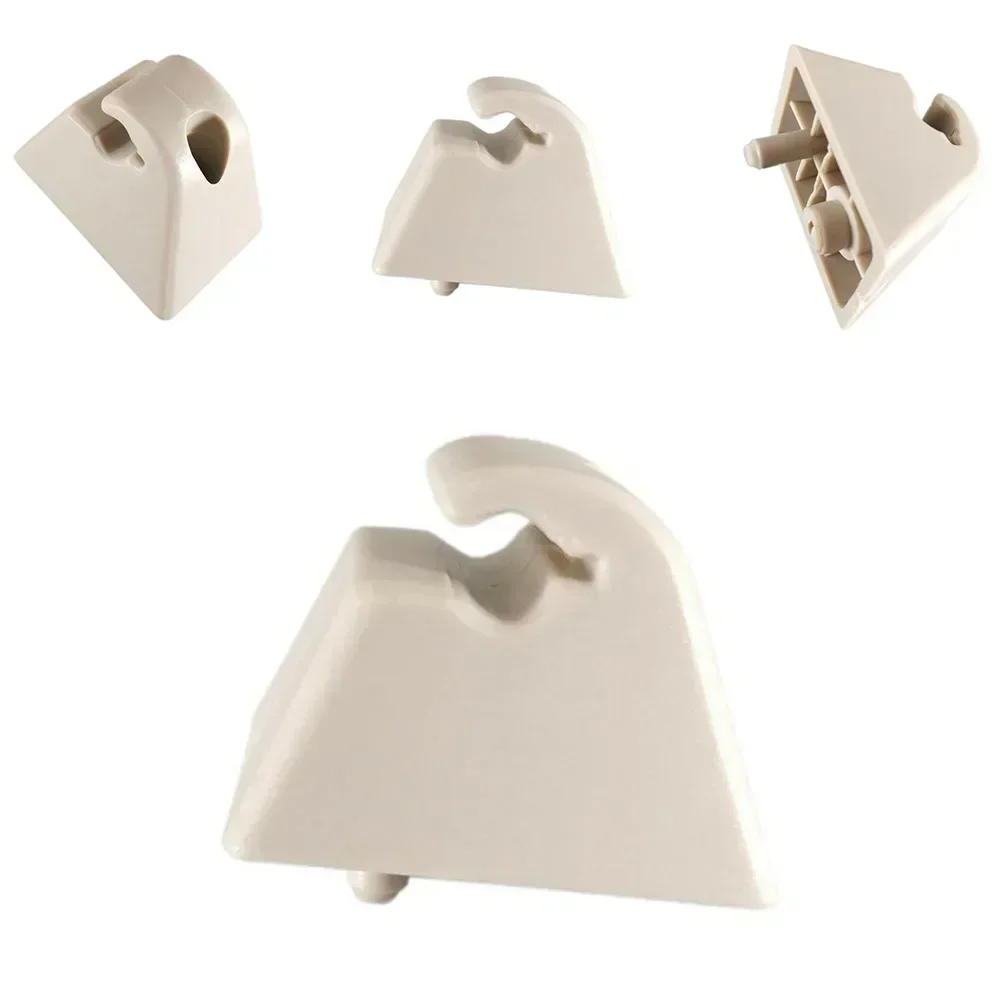 

2X Inner Sun Visor Hook Clip Bracket Hanger Beige Black For Astra F Carlton Cavalier Sun Visor Clip Hanger 1438336 Accessories