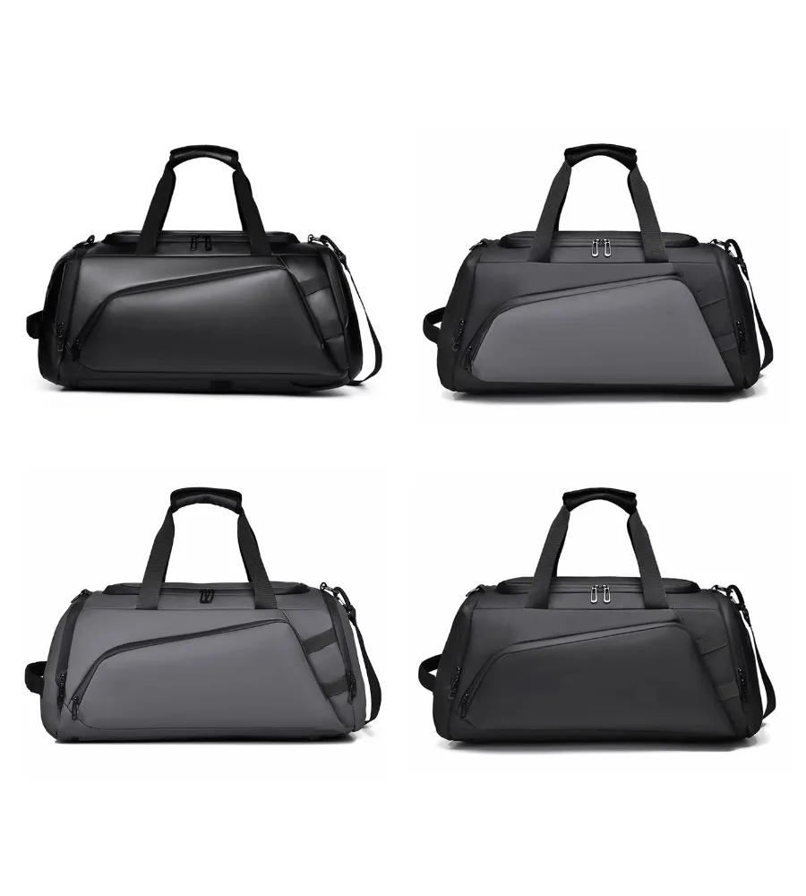 Expedition-ready Duffle Bag Multi-functional Convertible Backpack for Gym and Weekend Getaways