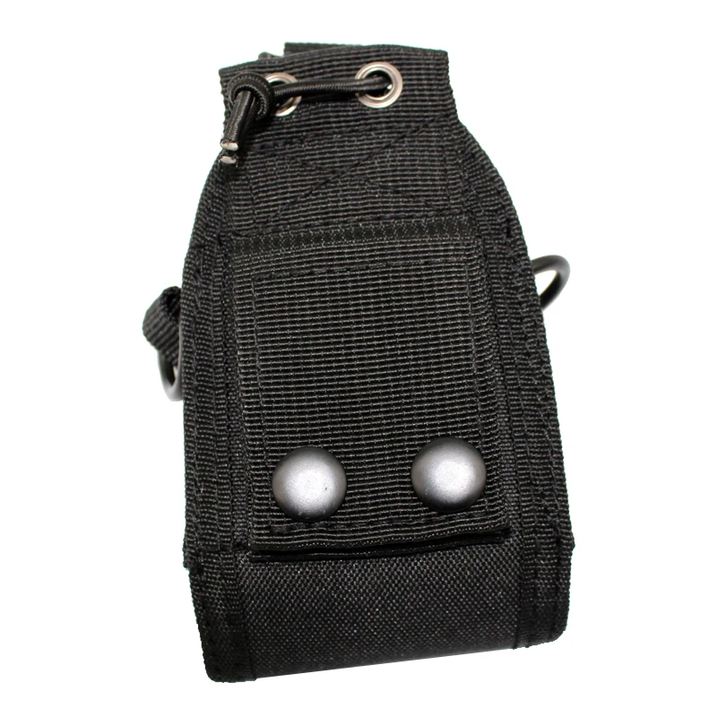 Walkie Talkie Universal Pounch Funda de nailon Bolsa de soporte de radio bidireccional para Motorola para Baofeng MSC20A