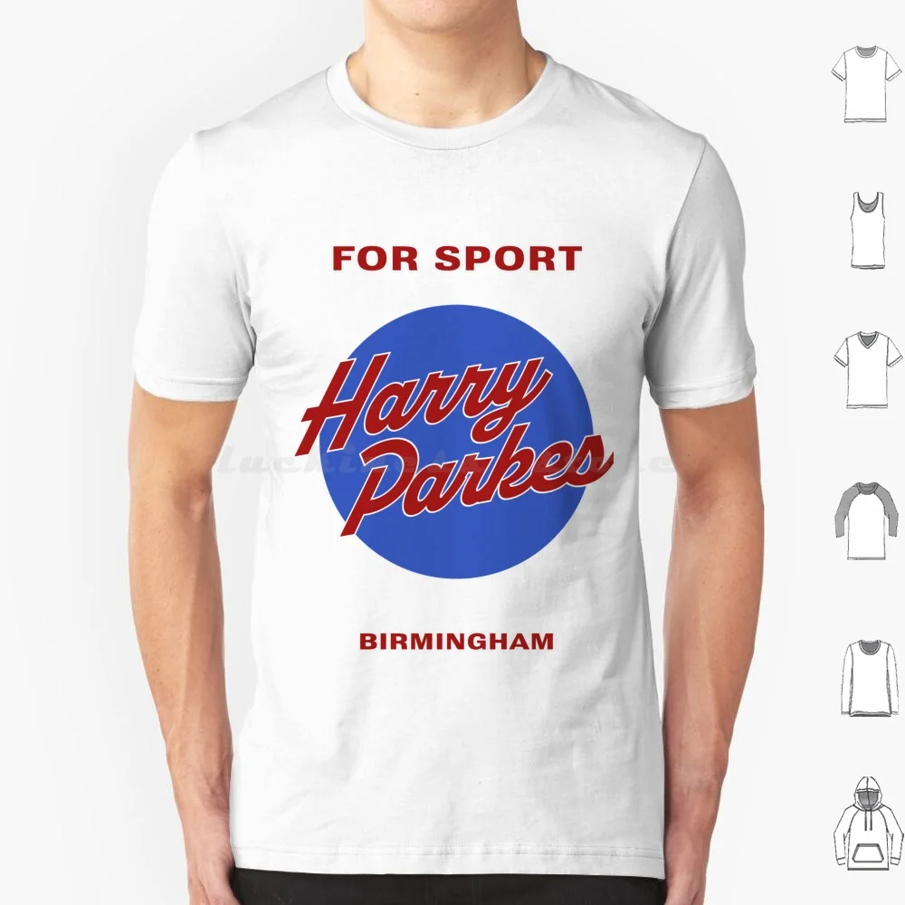 Camiseta deportiva Harry Parkes de Birmingham, talla grande, 100% algodón, Birmingham, Brummy, Brummie, Brum, Bham, Proper Brummie, West Midlands