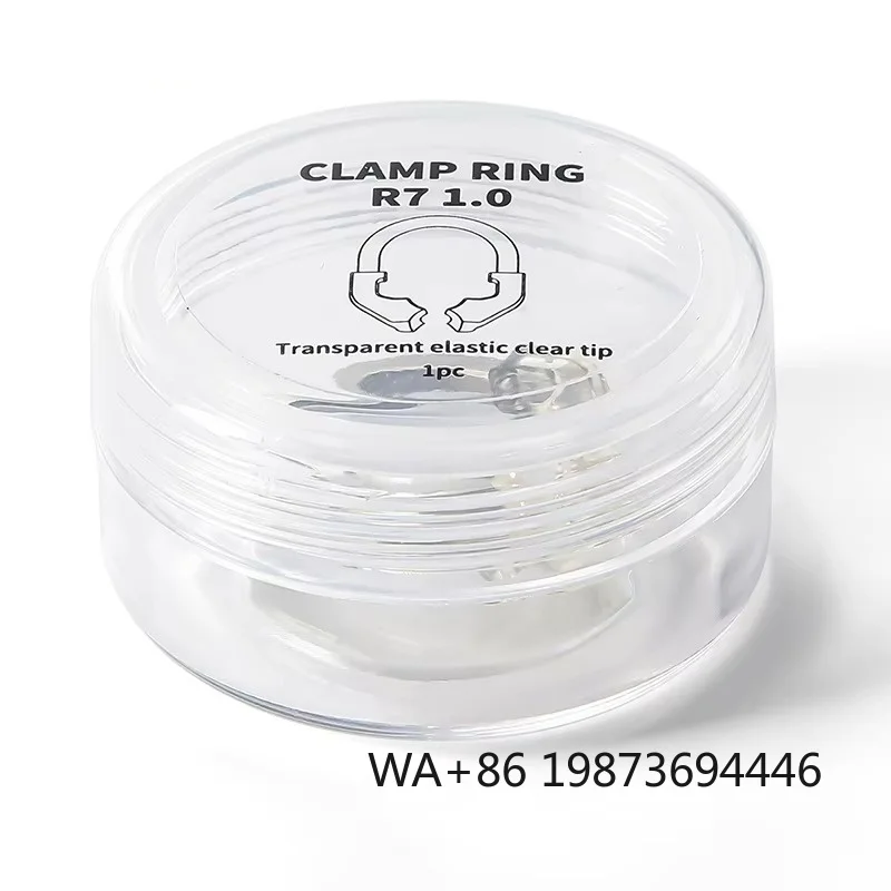 

Nickel titanium sectional matrix system, deep clamping ring for dental contour restoration