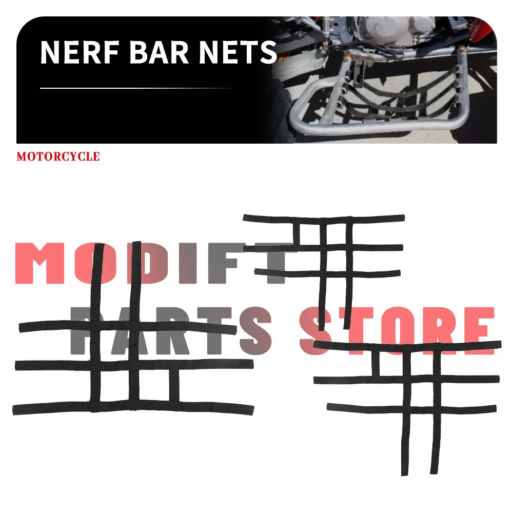 

Nerf Motorcycle For Yamaha Banshee 350 Raptor 350 660 700 YFZ450 YFZ450R Bar Nets Waterproof Nylon ATV Toolkit For Polaris Parts