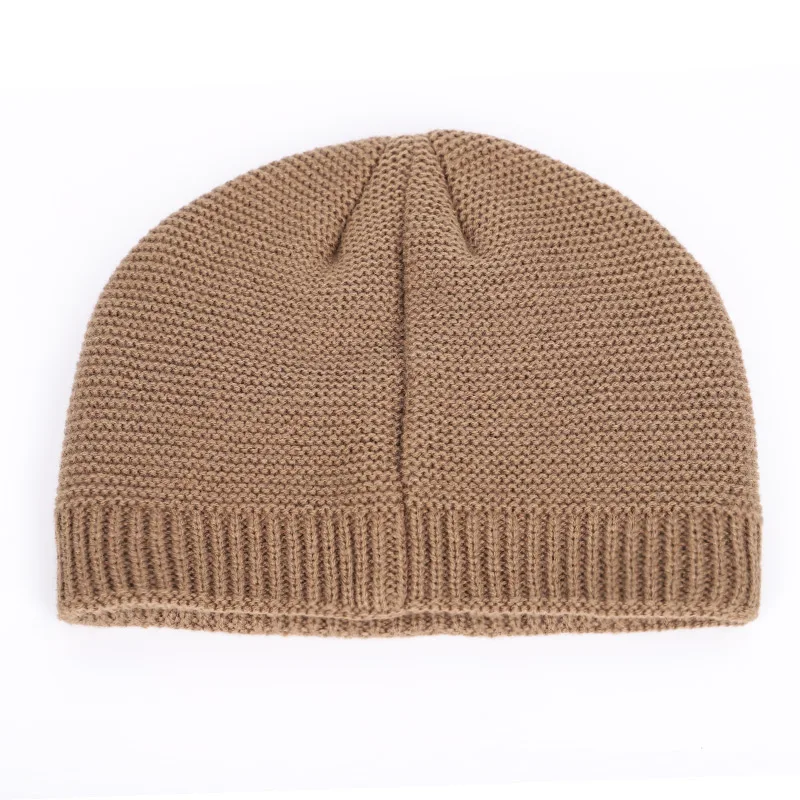New winter knit hats men\'s and women\'s outdoor warm thickening plus velvet loose winter caps brand winter ski male bone