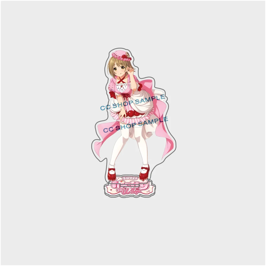 IM@S The Idolm@ster Cinderella Girls 15CM Classic Anime Scene Acrylic Stand Keychain Figure Model Plate Decoration Gift Cartoon