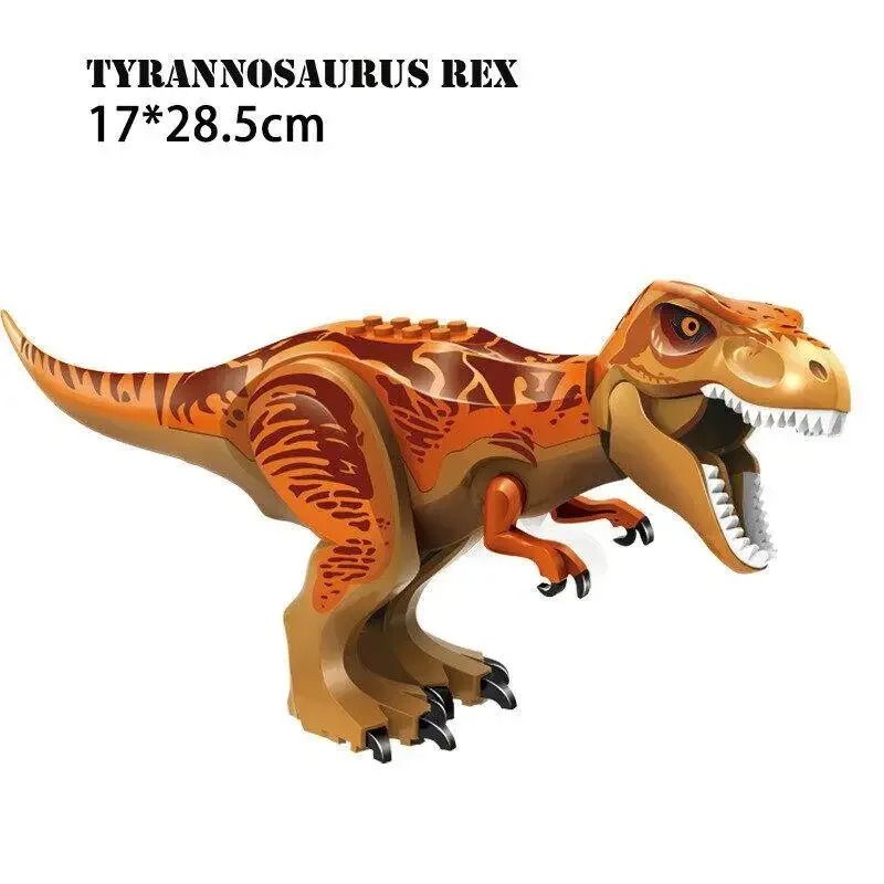 Jurassic World Brutal Raptor Bouwstenen Dinosaurus Model Tyrannosaurus Indominus T-Rex Monteren Educatief Speelgoed Voor Kinderen Gift