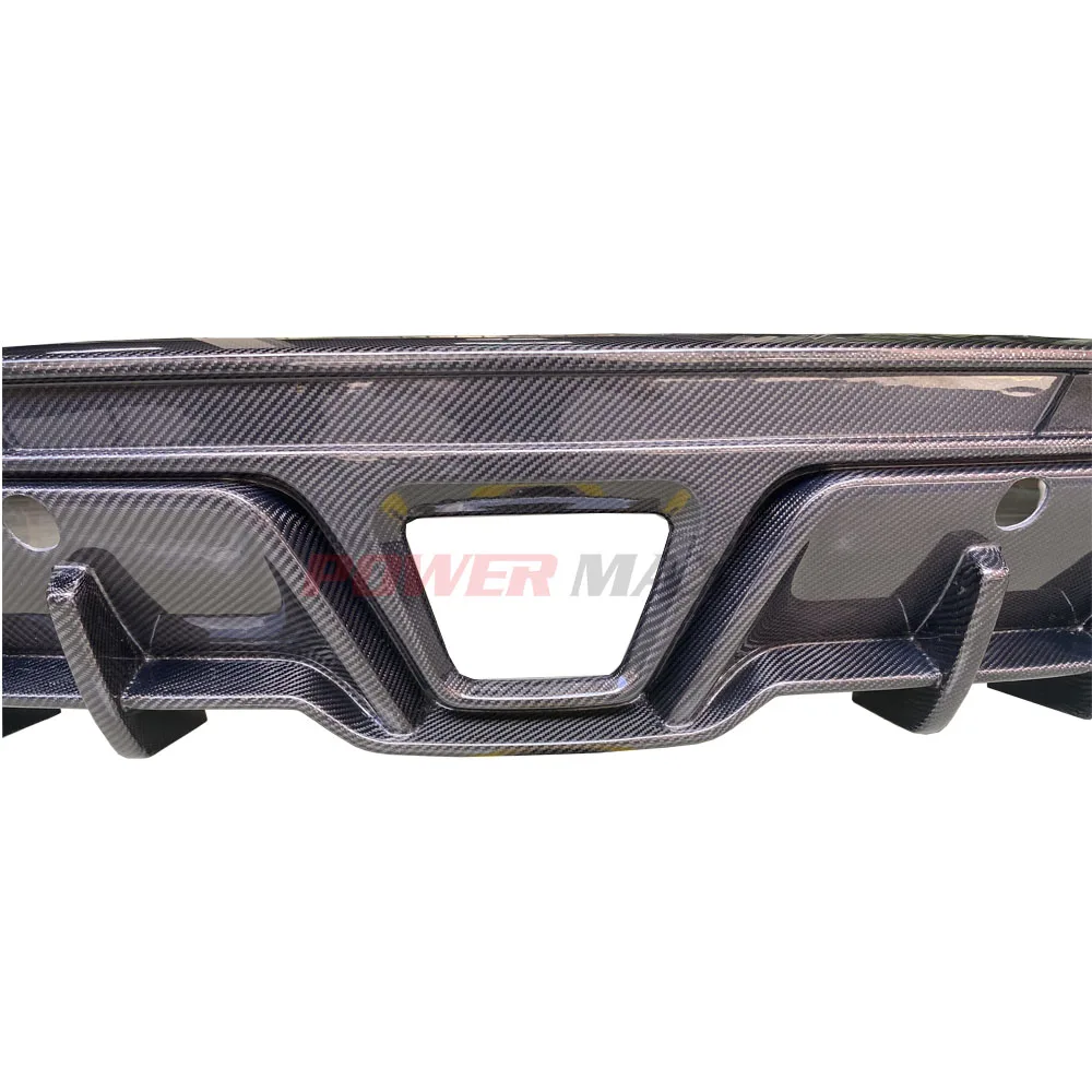 Carbon Fiber Toms Style Rear Bumper Lip Diffuser for Toyota GR Supra A90 A91 MK5 Rear Diffuser view 6