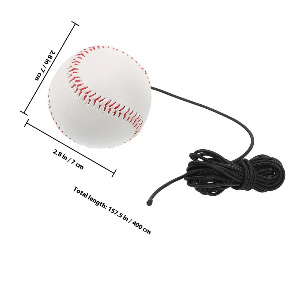 1Set Baseball Resistance Band Swing Trainer for Pitching Hitting Arm Strength Training Elastic Rope Fitness Workout Equipment