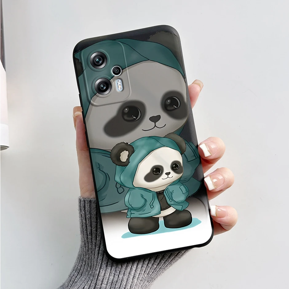 Fashion Phone Cases For Xiaomi Poco X4 GT phone Bag Coques  For Xiaomi Poco X4 Pro 5G Cute Cartoon Protective Shells Phone Cases