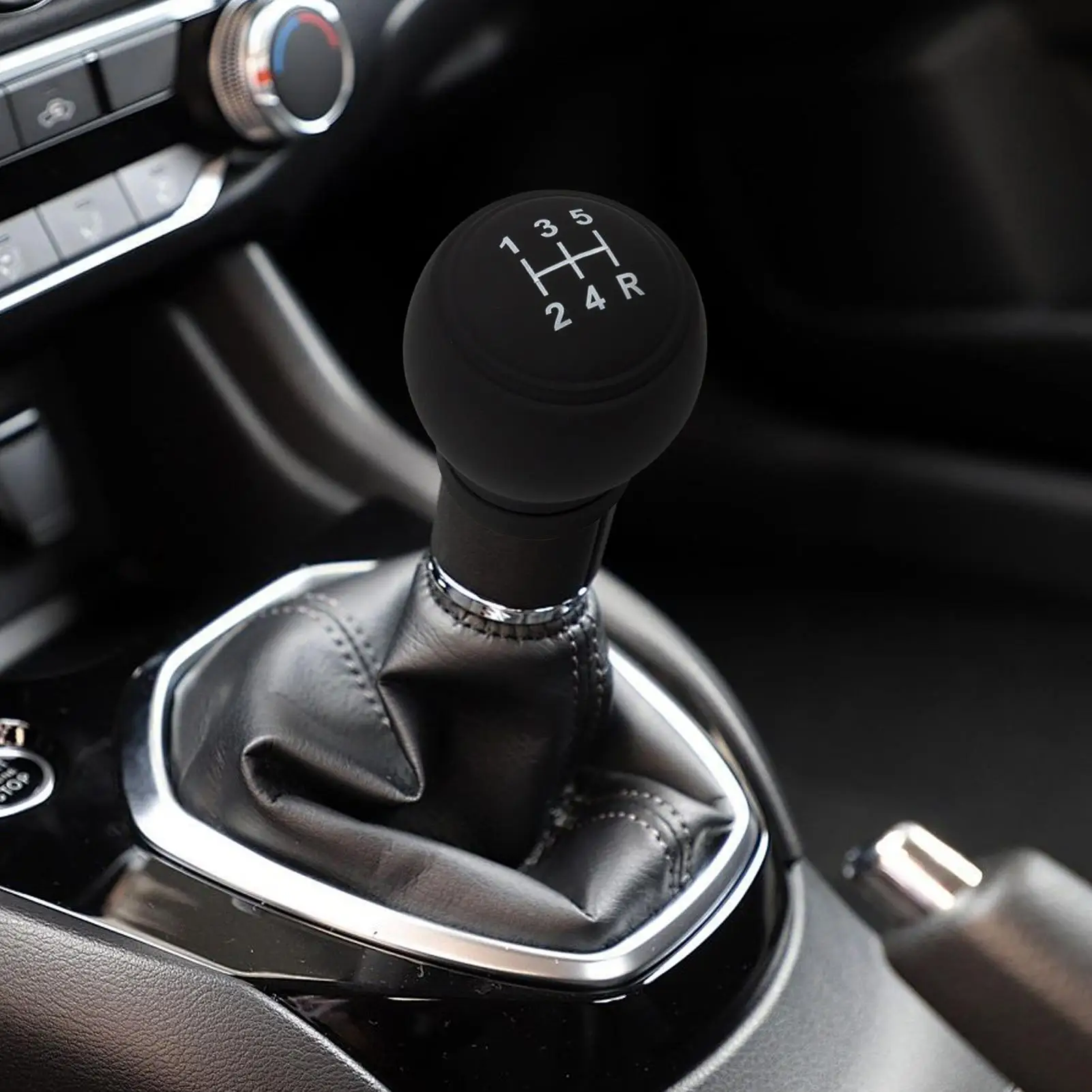 Shift Knob Cover Waterproof Non-Slip Protector Car Shifting Head Protector Cover Interior Accessories for Automotive Truck Sedan